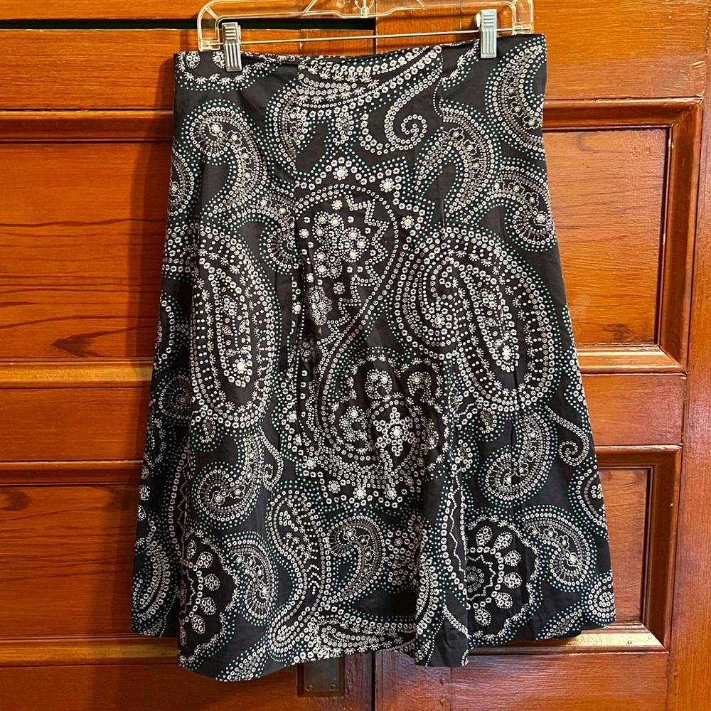 Talbots Women's Paisley Skirt 20W